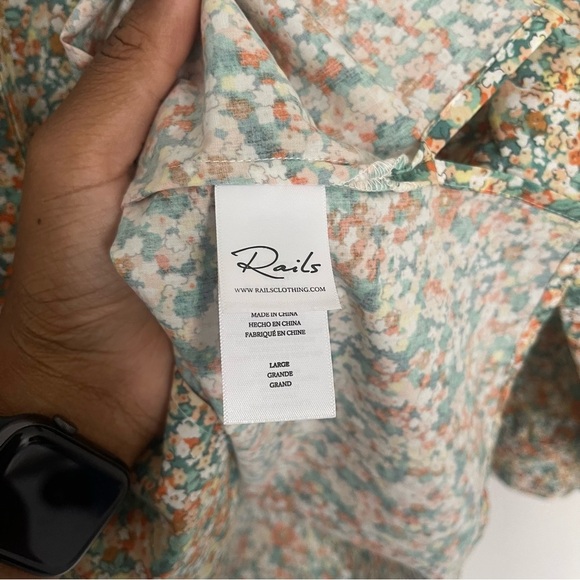 Rails Amal Top in Cassia Floral Blouse - Picture 8 of 10